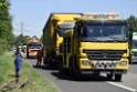 LKW in Boeschung A 3 Rich Frankfurt Hoehe Roesrath Lohmar P253